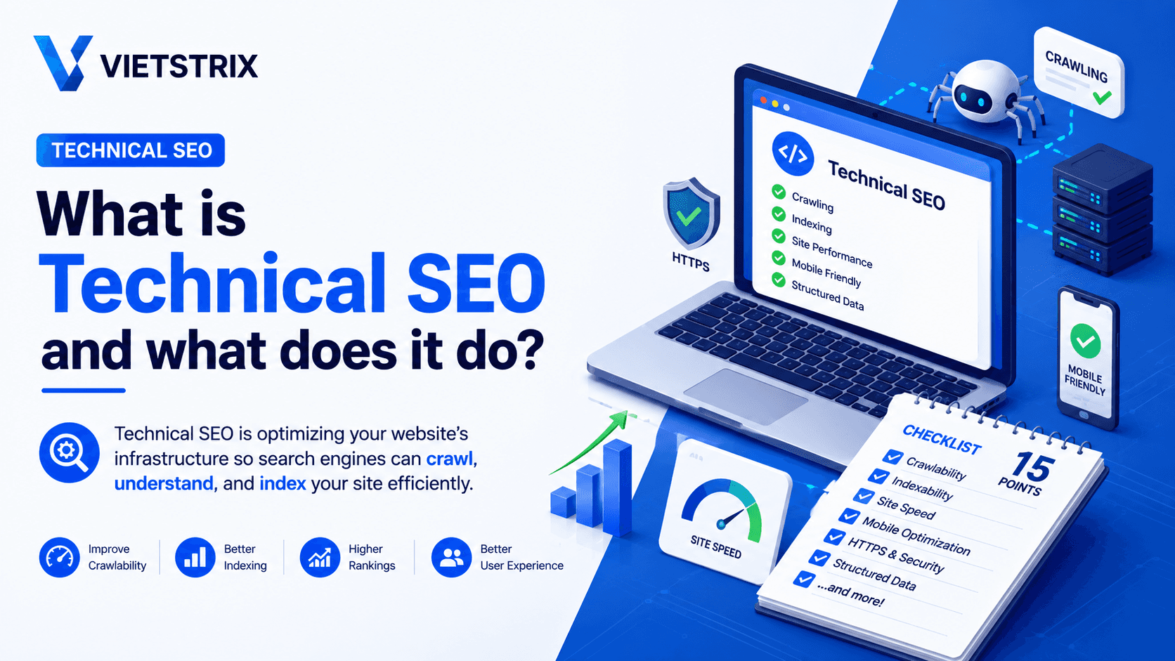 Tối ưu SEO kỹ thuật (Technical SEO) là làm gì? Checklist 15 điểm cho lập trình viên Tối ưu SEO kỹ thuật (Technical SEO) là làm gì? Checklist 15 điểm cho lập trình viên